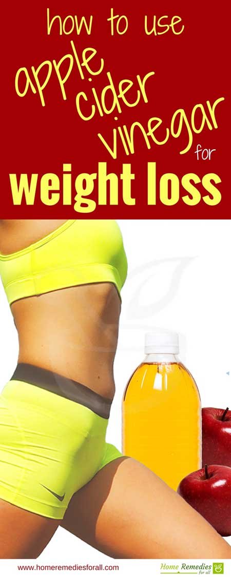 acv for weight loss infographic
