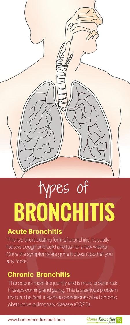 bronchitis types infographic
