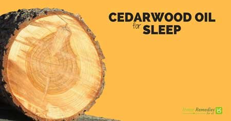 cedarwood essential oil for sleep