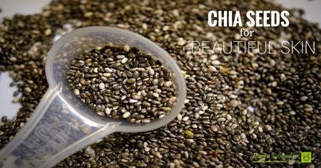 chia seeds for skin hair