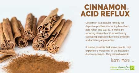 cinnamon for acid reflux