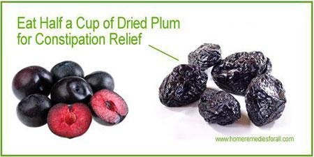 Picture of Constipation Home Remedies - Dried Plum (prunes)