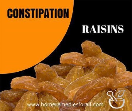 Picture of Constipation Home Remedies Raisins