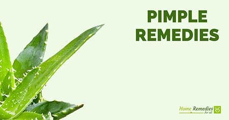 Aloe vera for pimples