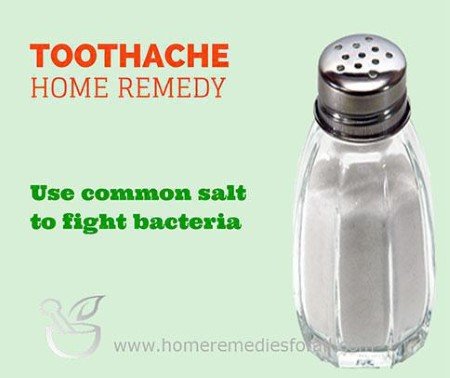 Picture of Home Remedies for Toothache Common Salt